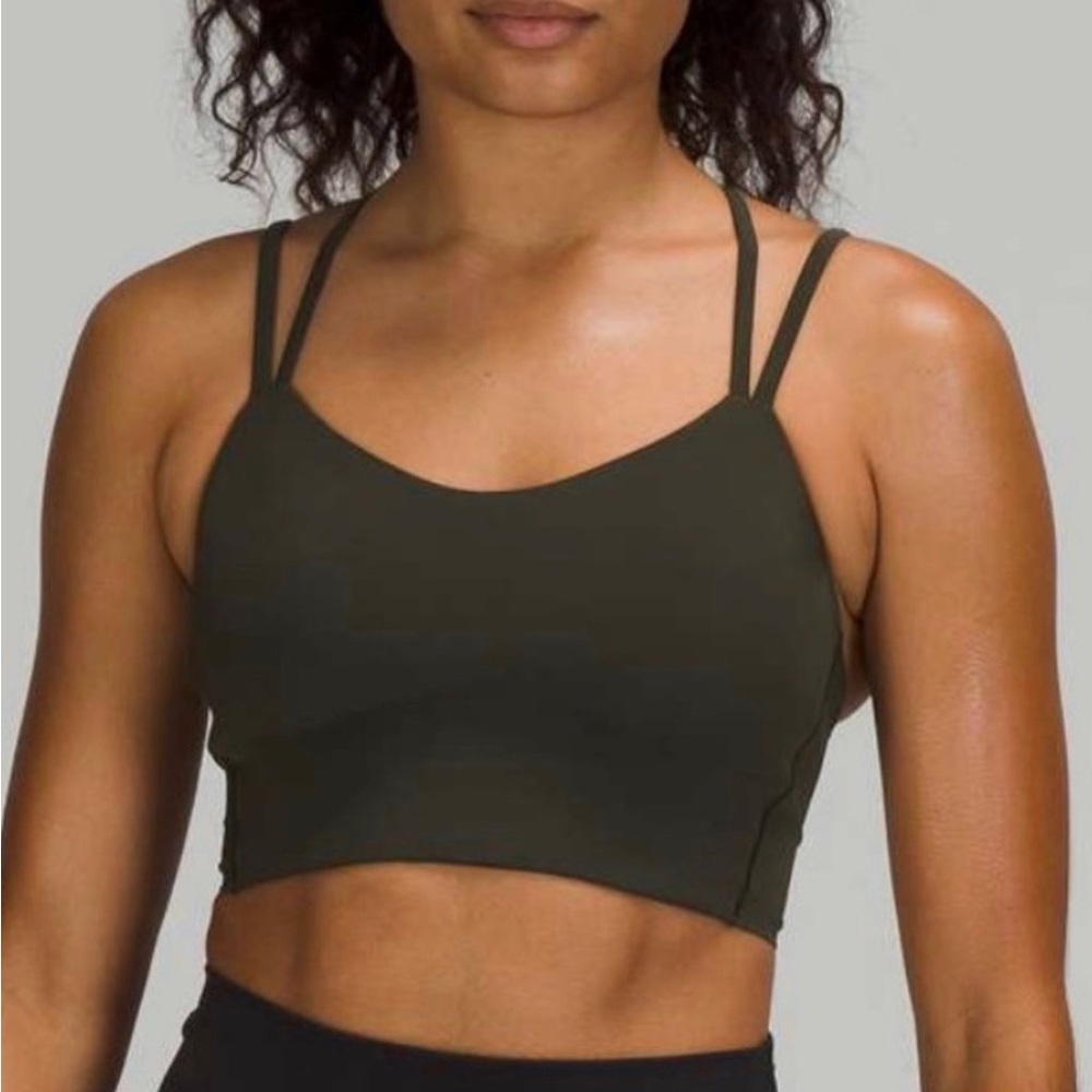 Lululemon Like A Cloud Ribbed Longline Bra